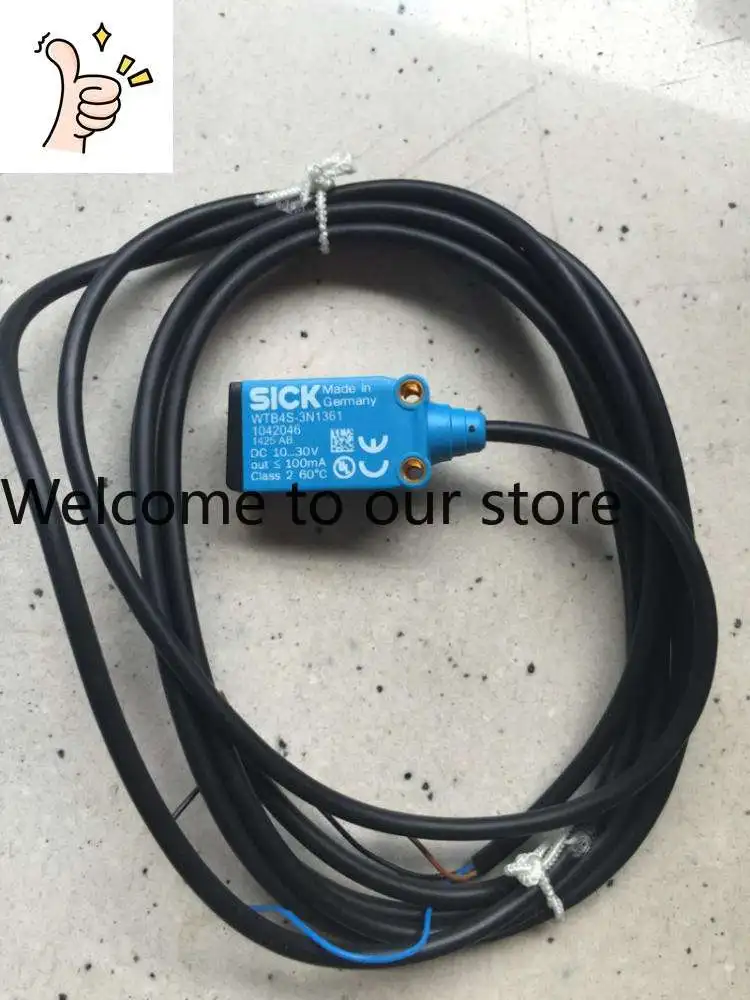 

Новый оригинальный фотоэлектрический датчик SICK WTB4-3P2100S13 (Германия), артикул 1094827