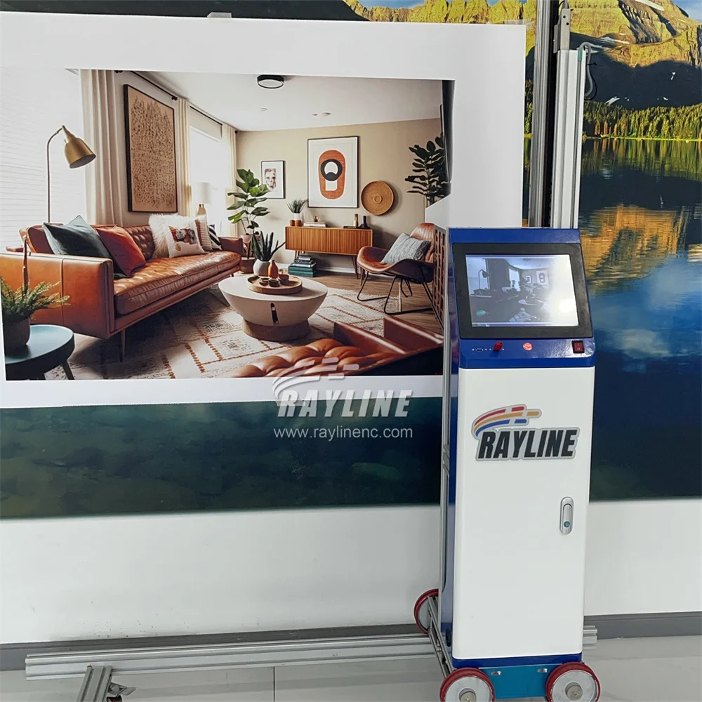 Excellent Quality 3D Home Office Mall Subway Bus Advertisement Wall Printer UV Painting Machine AI 4K Walling Printing Machine