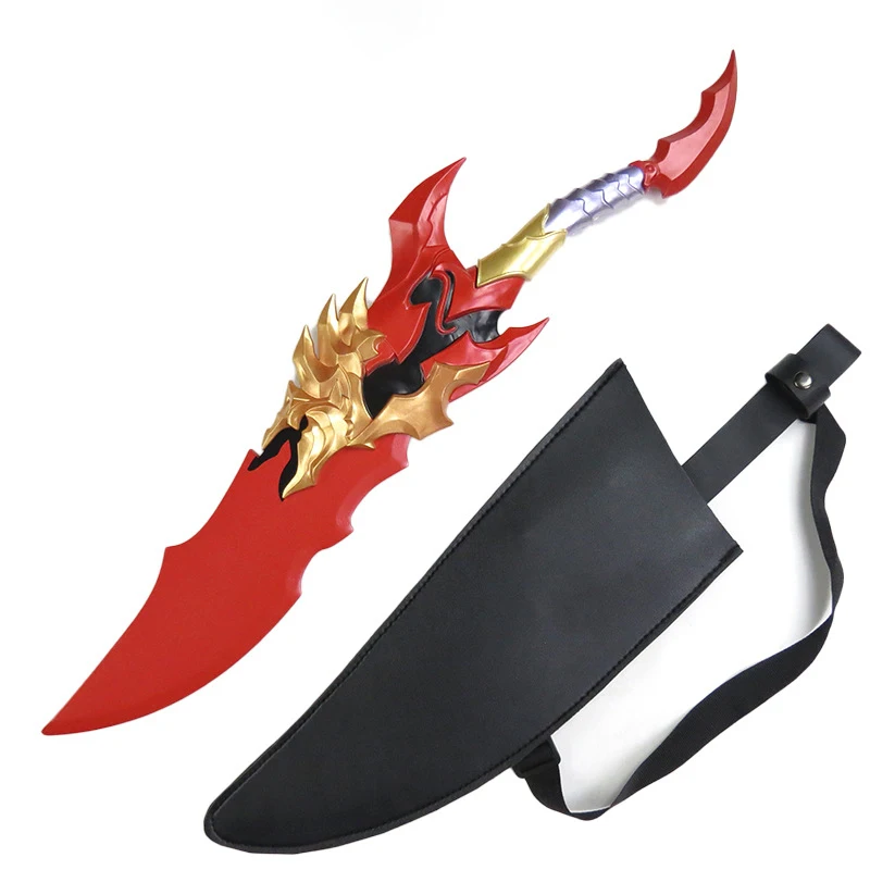 Figurka anime Cacar Fang Knight Killer, 65 cm, bambusowy obwód, ABS, rekwizyty do cosplayu, dekoracja na biurko, ozdoby, prezent urodzinowy, zabawka