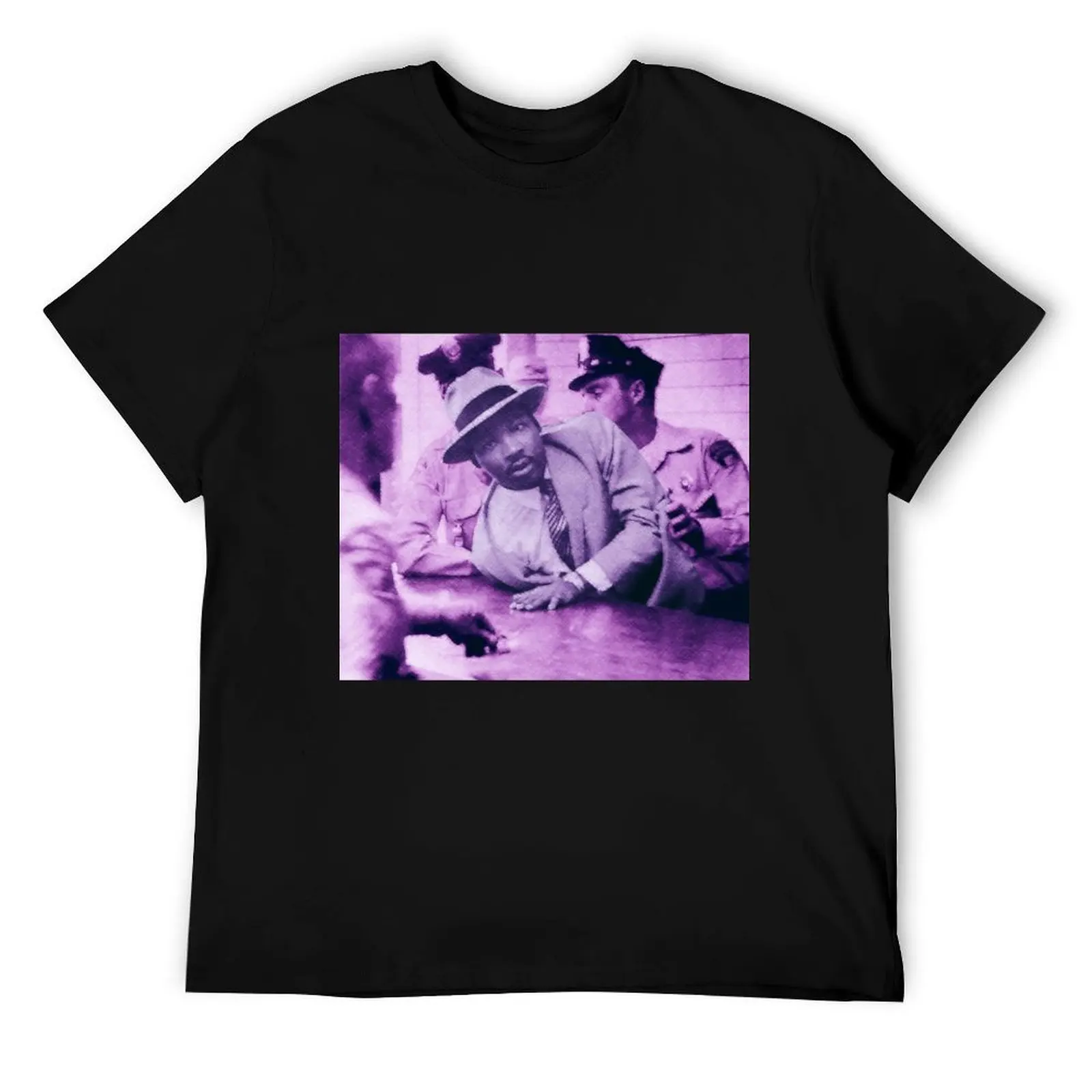 

MLK, Jr. Arrest T-Shirt t shirt man designer funny t shirts cotton T-Shirt