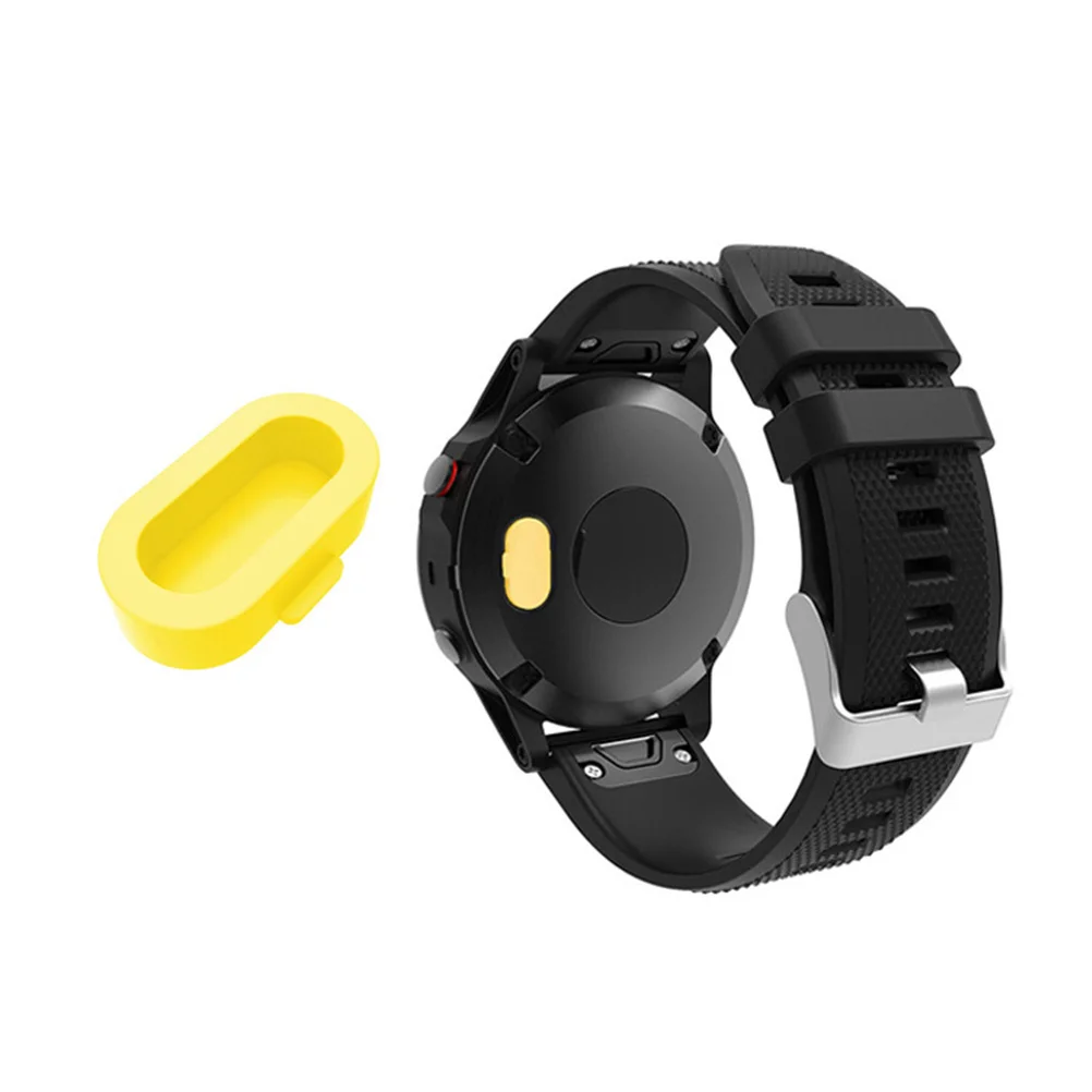 

10 pcs Dust Plug For Silicone Port Protector Smooth Wear Resistant Easy Install Remove Compatible Fenix5 5S 5X