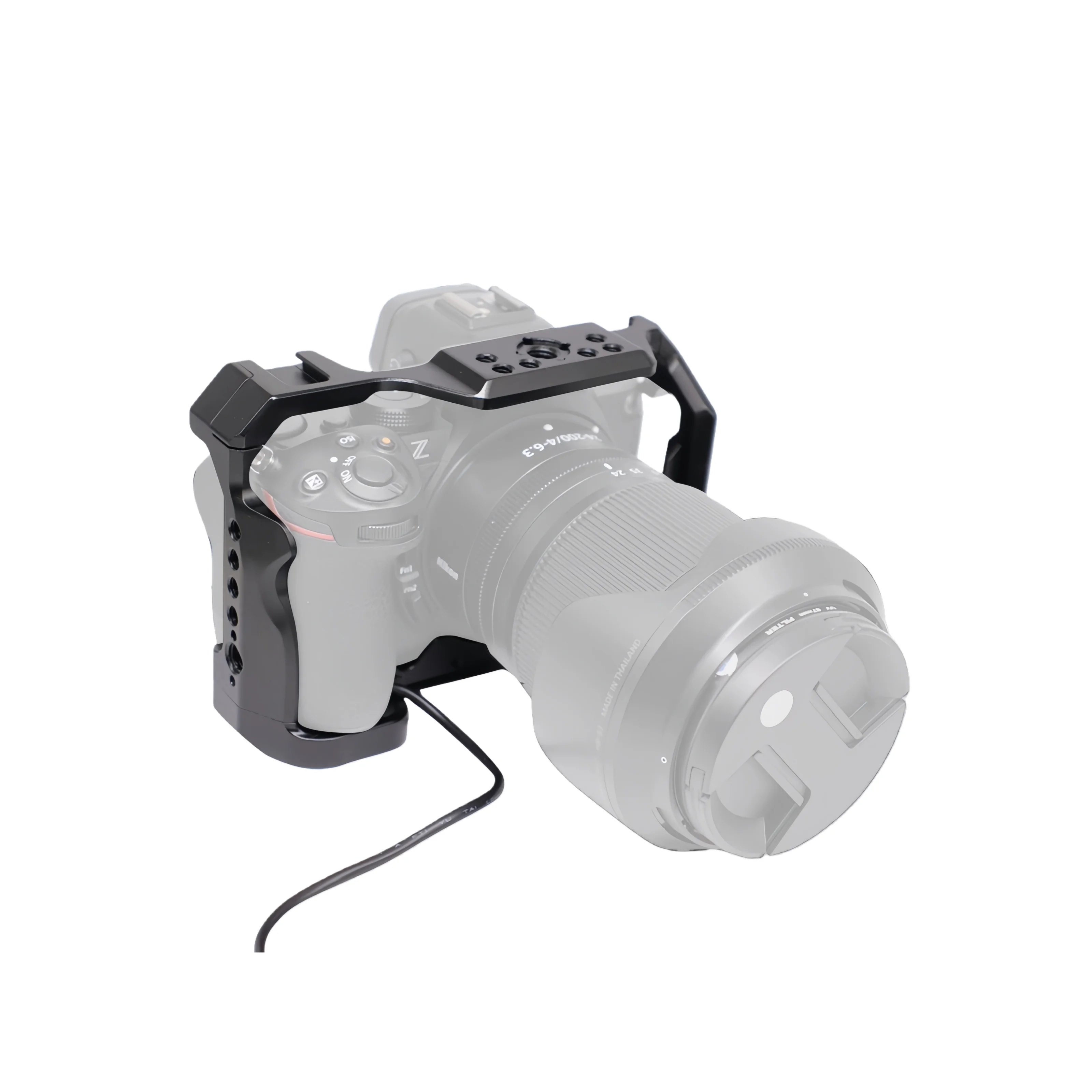 

Camera cage quick release stabilizer for Nikon Z5 Z6II Z7II VLOG extension Aluminum alloy protective frame