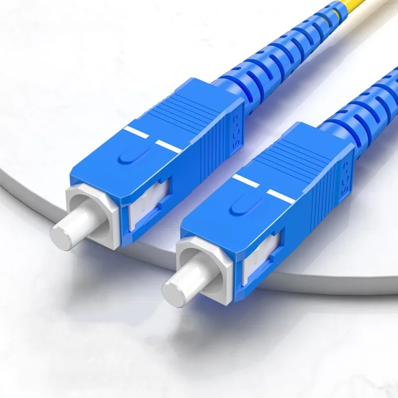 3PCS DTECH 1M To 30M SC-SC Single Mode 1 Core 3.0mm Fiber Optic Patch Cord Jumpers