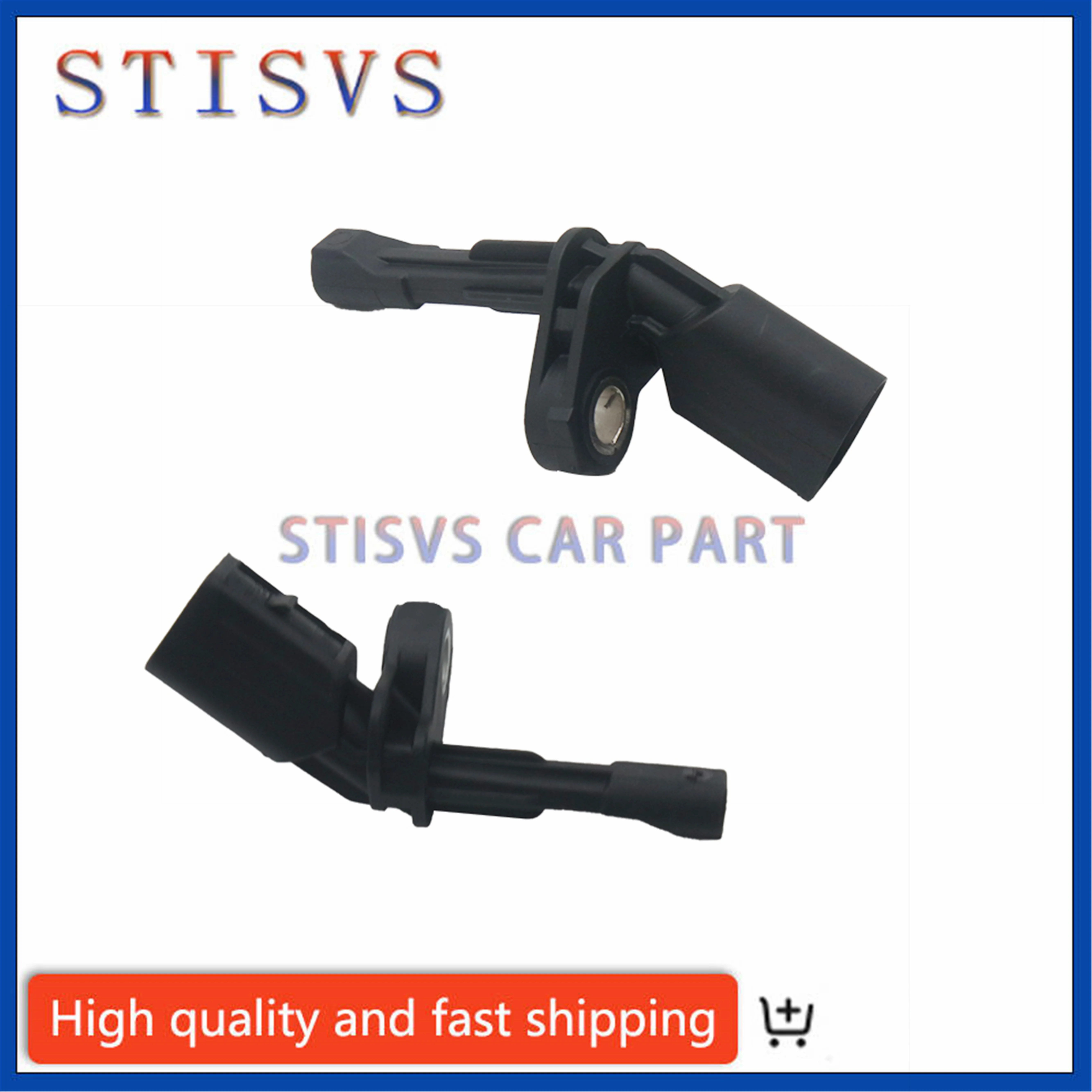 WHT003858 2PCS ABS Speed Sensor for AUDI A3 S3 Q3 VW Passat Golf EOS Jetta Beetle Tiguan Touran WHT003859 New Cars Accessories
