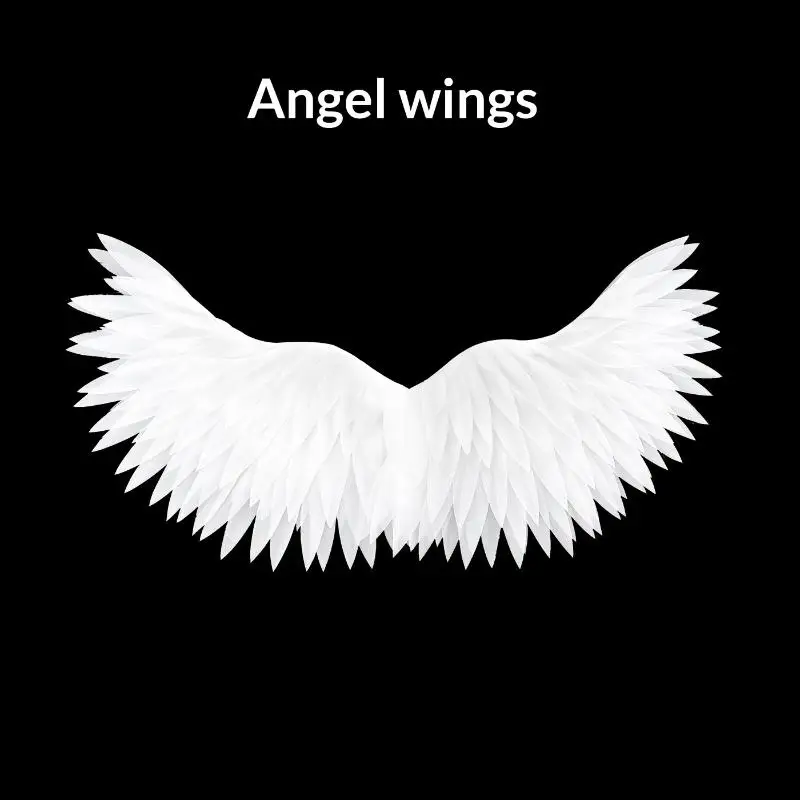 Openable Electric Angel Wings Bouquet Pearl Cotton DIY Handmade Ornament for Living Room Wall Decor