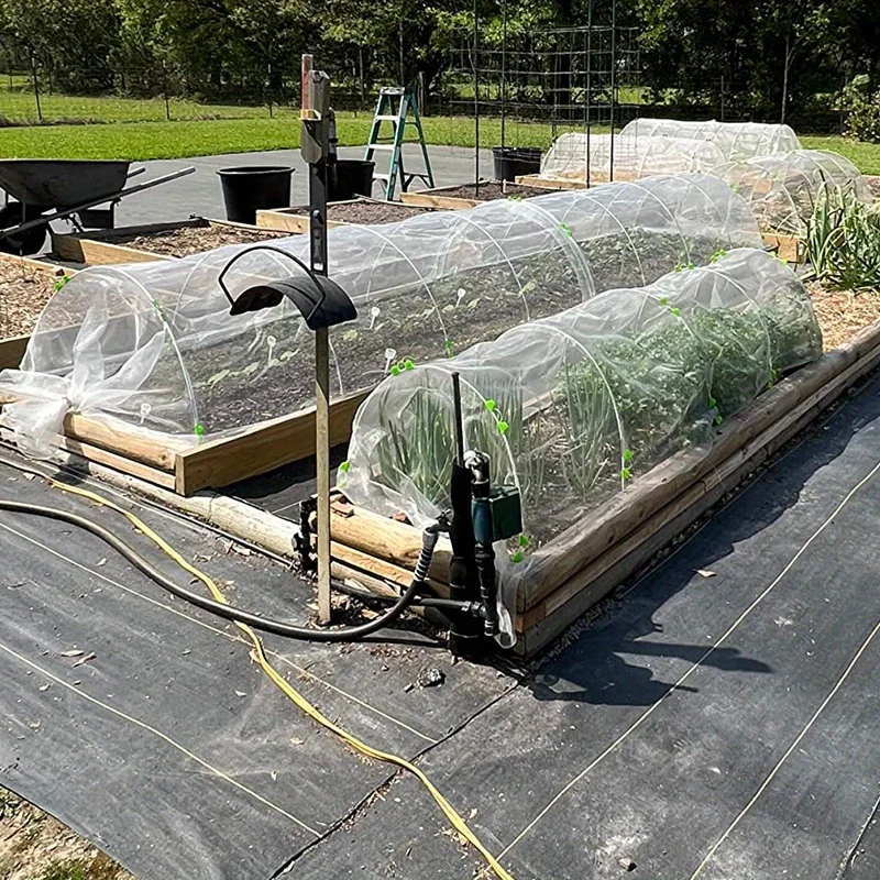 122/61 DIY-Gewächshaus, Gewächshauskreis, Gartenstoff, rostfreier Glasfaser-Stützringrahmen, Pflanzenstütze, Gartenbedarf