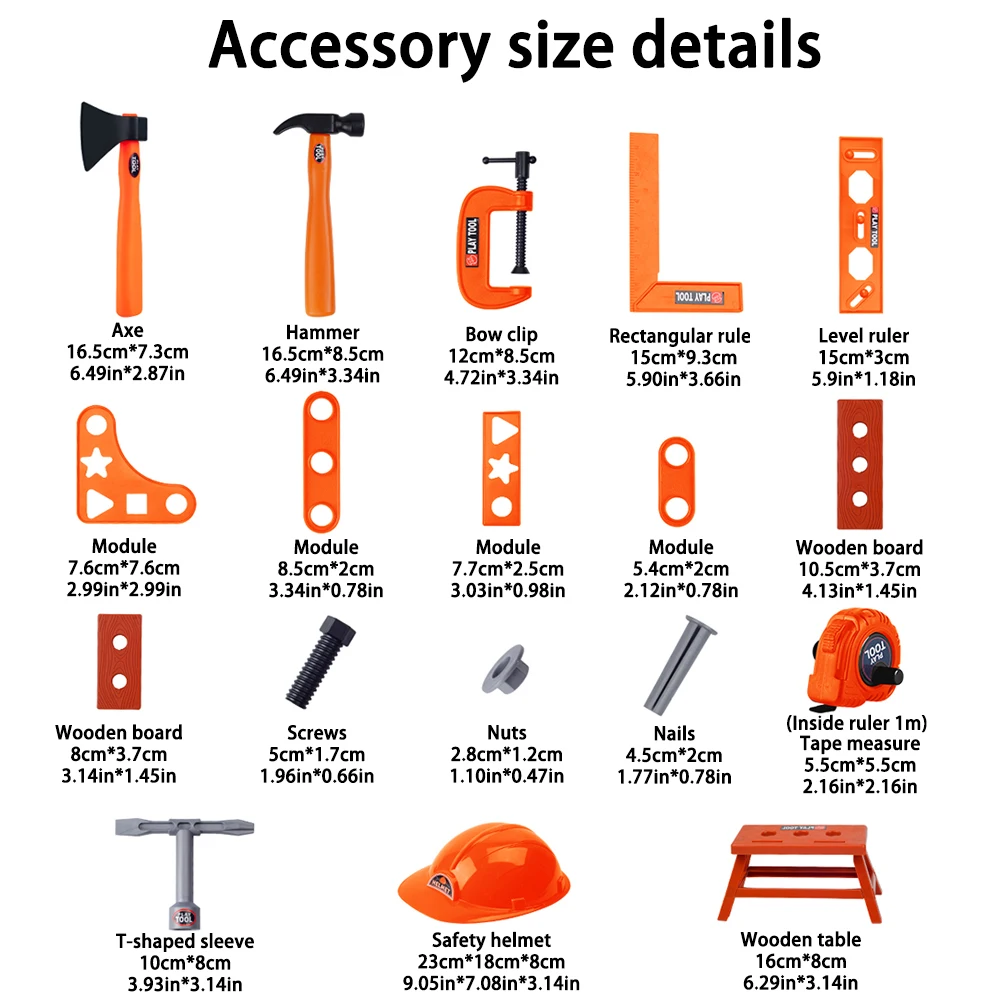Caixas de ferramentas de simulação infantil, brinquedos de reparo, furadeiras elétricas, aparafusar, dramatização, inteligência, educação precoce, faça você mesmo