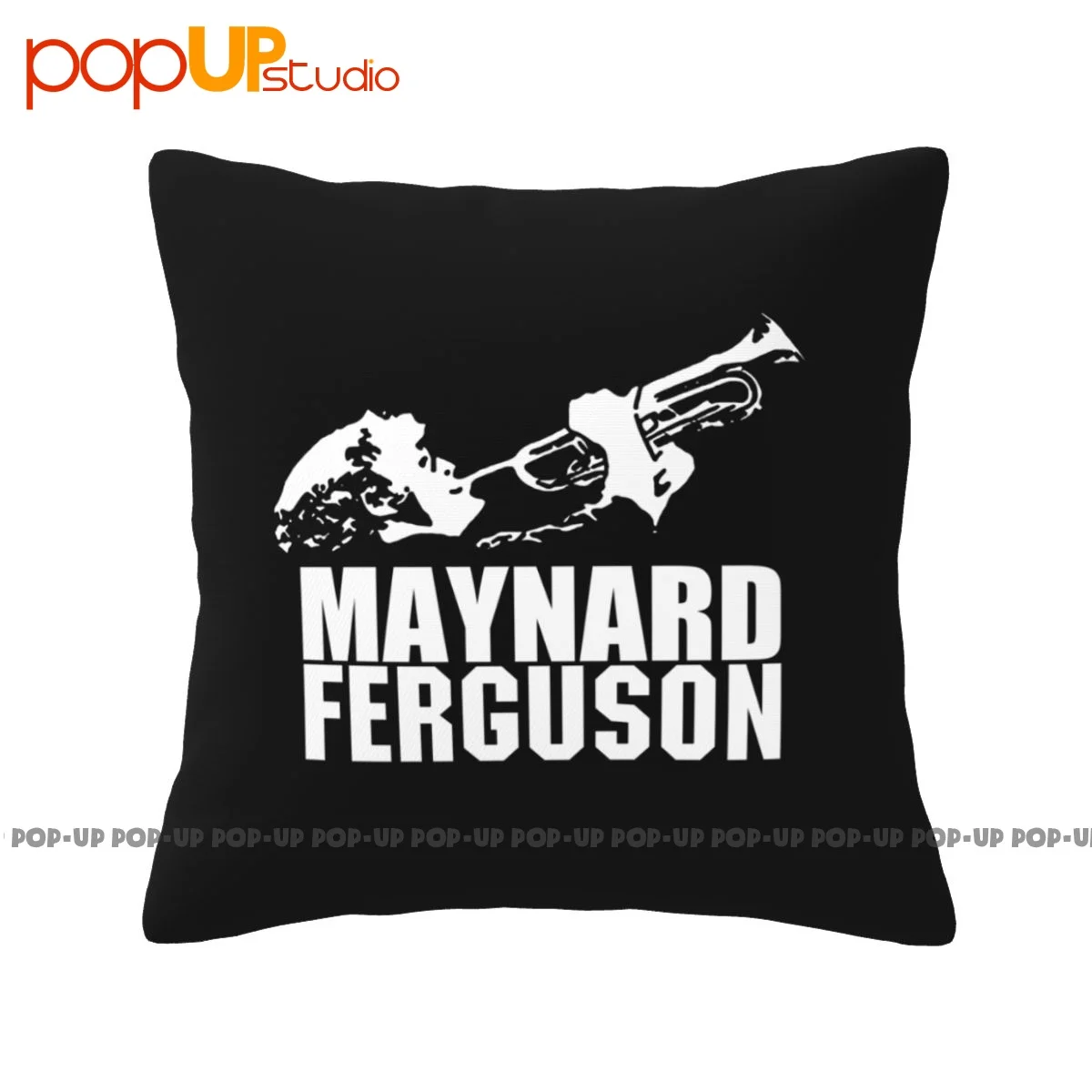 Soft Maynard Ferguson Jazz Trumpet Pillowcase Throw Pillow Cover Washable Ultra Soft Comfortable