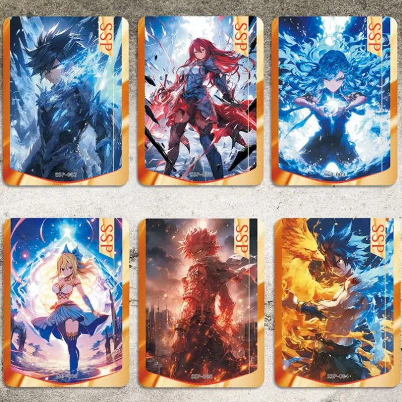 Fairy Tail Collection Card Booster Box Kuka Many Models Super Popular Protagonist Card Table Playing Game Board Cards