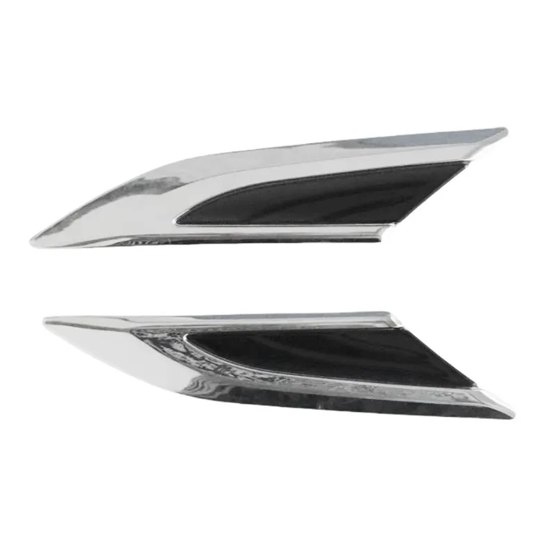 A19Q-Car Side Door Air Flow Fender Vent Outlet Cover Trim For Honda Civic 2016-2021 10Th Gen Fender Trim Accessories