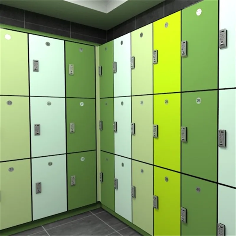 

Модульные фитнес-шкафчики, компактные современные спортивные шкафчики для спортзалов, деревянные шкафчики из HPL-панелей с ключевым замком, металлические шкафы для хранения из HPL-панелей