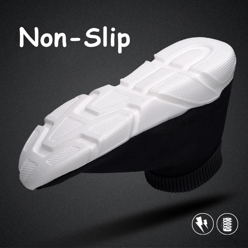 MWY Women Casual Vulcanize Shoes Wedge Platform Slip on Socks Shoes Unisex Sneakers Man Black Breathable Shoes zapatillas mujer