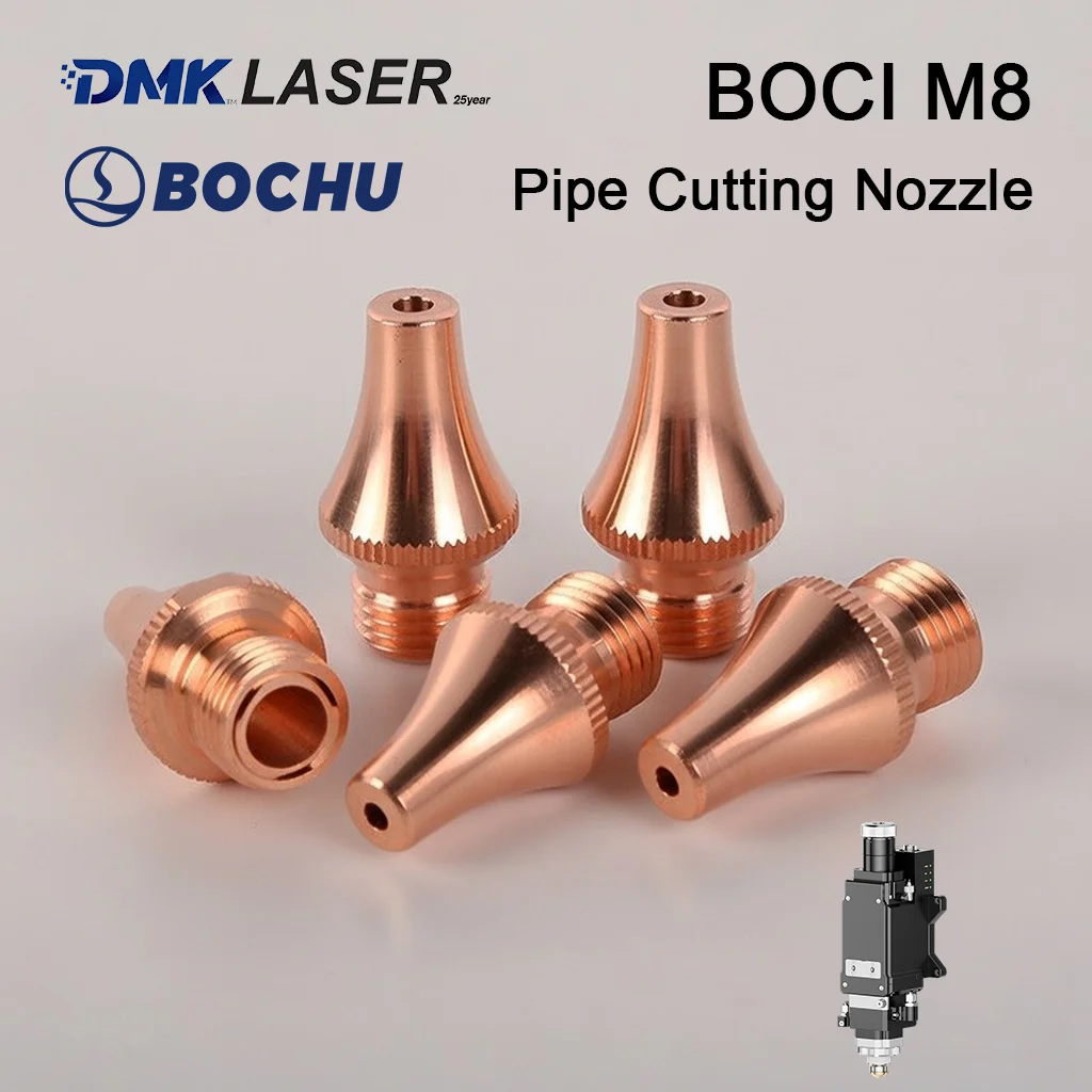 BOCI 3D Laser Cutting Nozzle D11 H19 M8 Pipe Cutting Nozzle Tube Cutter Head Parts For BOCHU BLT310T BLT421T BLT441T BLT442T BLT