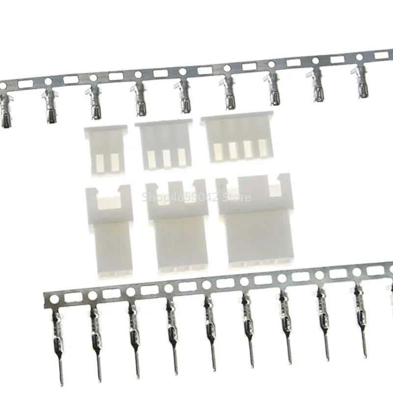 10sets XH2.54 2.54mm Pitch 2-6p Wire Cable Connector XH Plug Male & Female JST Aerial Docking for Battery Charging Cable DIY