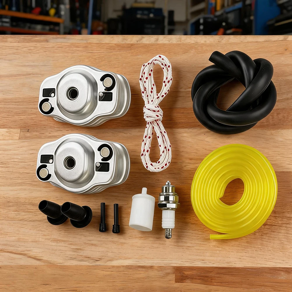 Pull Rope Assembly Starter Drive Plate Metal Construction Slipping Issue Fix Hard Pull Solution Recoil Starter Repair Kit