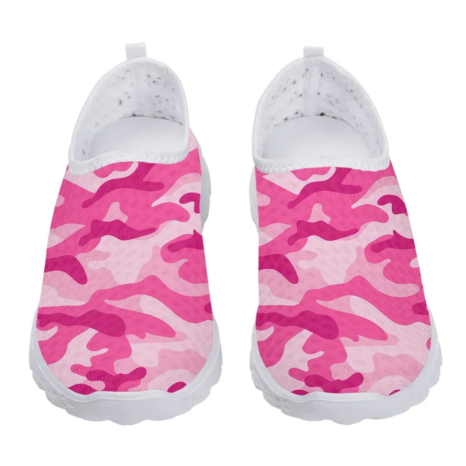 

Trendy Pink Textured Print House Shoes Simple Lightweight Breathable Summer Flats Cozy Home Shoes Zapatos Mujer
