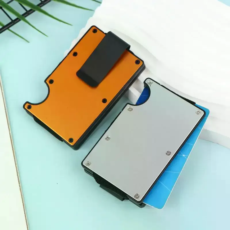 1Pcs Resistant Credit Card Holder Money Clip Minimalist Wallet For Men And Women Ultra Thin RFID Wallet