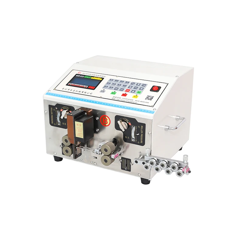 

HC-515B Wheel Straightener Double Wire Cutting and Stripping Machine