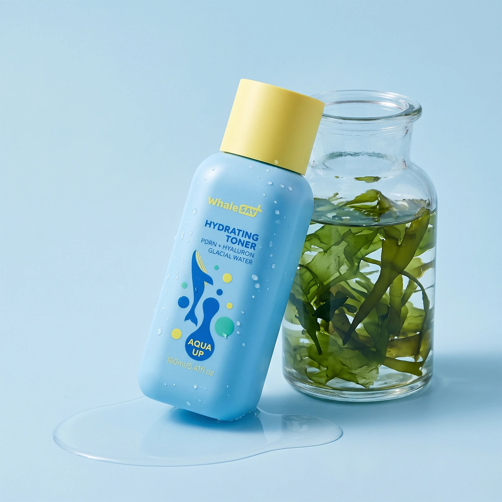Hydrating Toner 160ml Large Capacity, replenishes skin moisture and locks in hydration, soothes dry tight skin after cleansing
