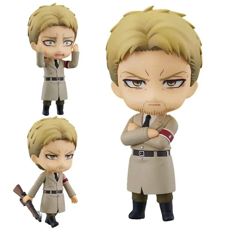

10cm Attack on Titan Anime Figure #1893 The Armored Titan Reiner Braun Action Figure Eren Jaeger Figurine Collection Model Toys