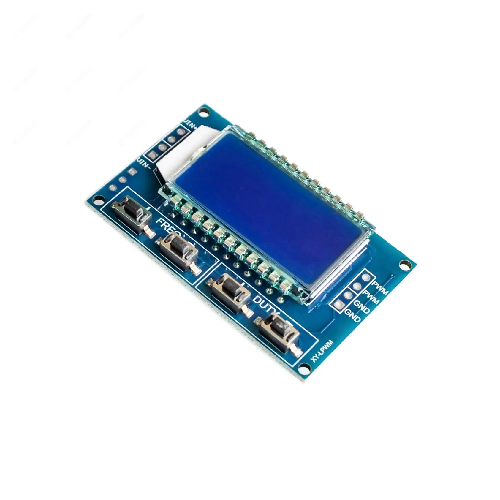 1Hz-150Khz Signal Generator PWM Board Module Pulse Frequency Duty Cycle Adjustable Module LCD Display 3.3V-30V 1Hz - 150Khz