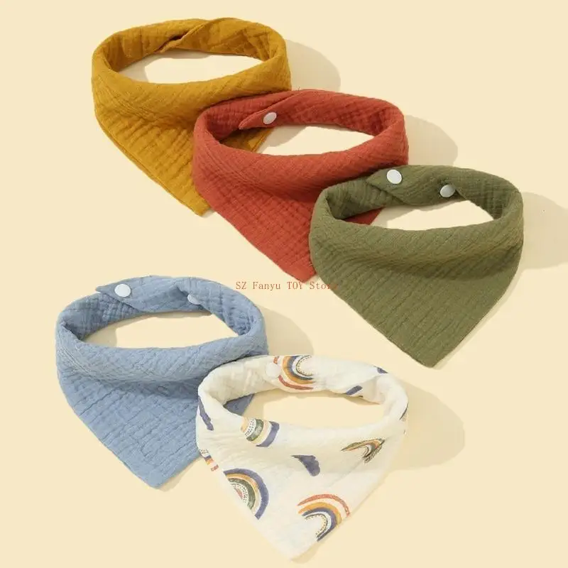 96GC Trẻ sơ sinh Chảy nước dãi Yếm cho bé Yếm ăn thoáng khí Mọc răng Khăn mặt ợ