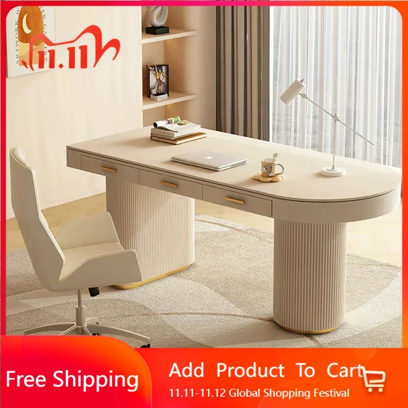 

Display European Office Desk Professional Coffee Tables Workstation Computer Office Desk Princess Escritorio Trendy Furniture