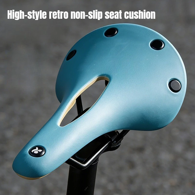 

Road Bike Saddle Hollow Out Design Comfortable Cycling Seat for Road Mountain Bicycle Long Distance Riding Accessories