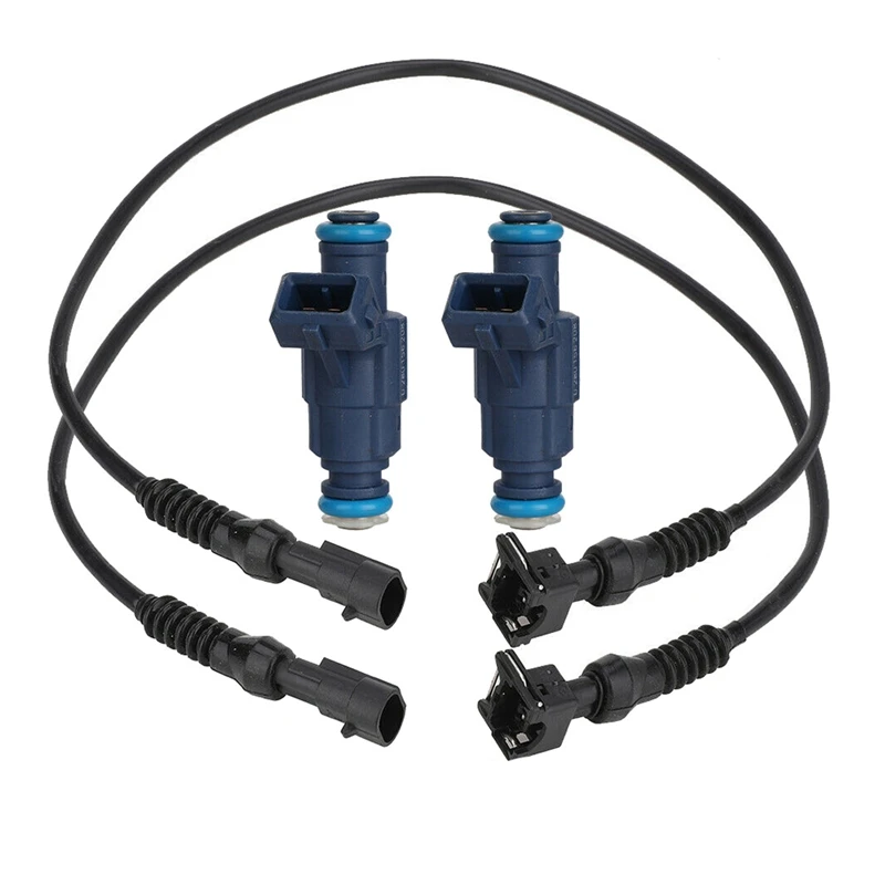 Injector de combustível com chicote Pigtail Set, Polaris RZR Sportsman Ranger EFI 700 800 2005-2014, 1202863 0280156208