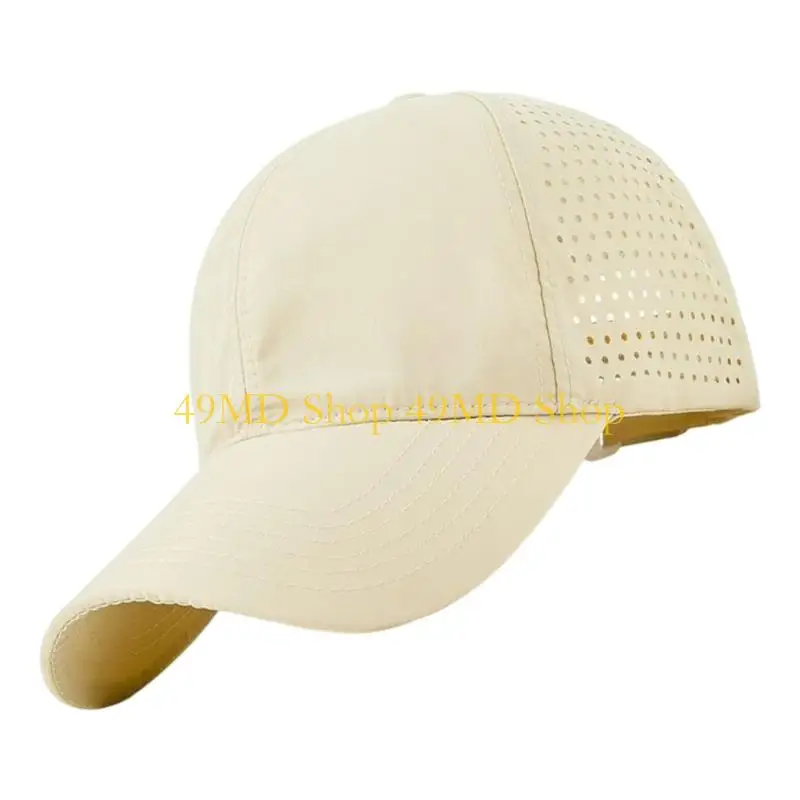 49MD Sport Hat Sweat Resistant Fast Drying Baseball Hat for Adult Outdoor Activity