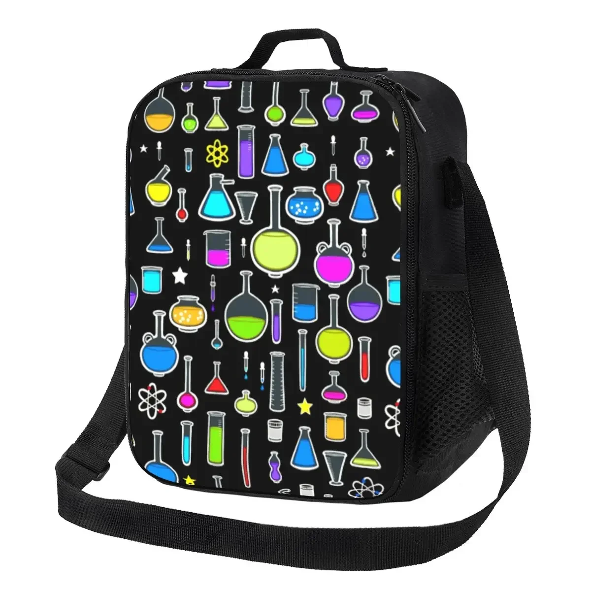 

Beakers Laboratory Technology Thermal Insulated Lunch Bags Science Chemistry Lunch Container for School Storage Bento Food Box