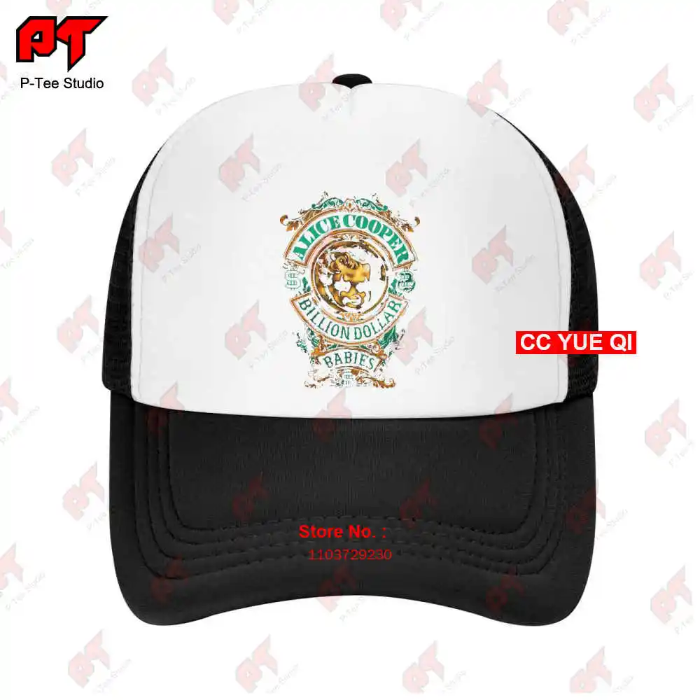 Alice Cooper Billion Dollar Baby Crest Baseball Caps Truck Cap RZ1T