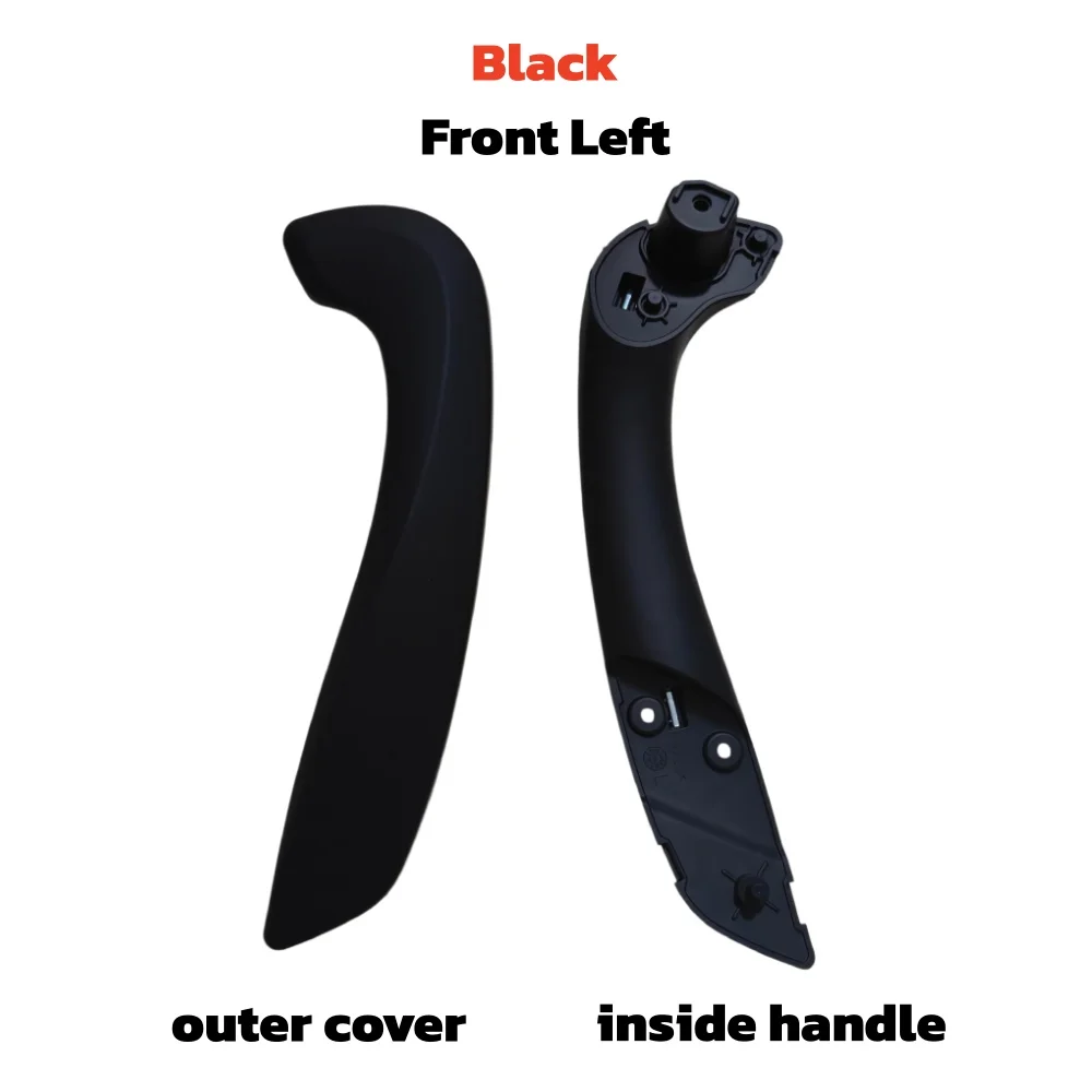 Black Interior Car Front Left Right Door Handle For Renault Megane 3 III Fluence 2008-2016 809600015R 197012651 809540001R