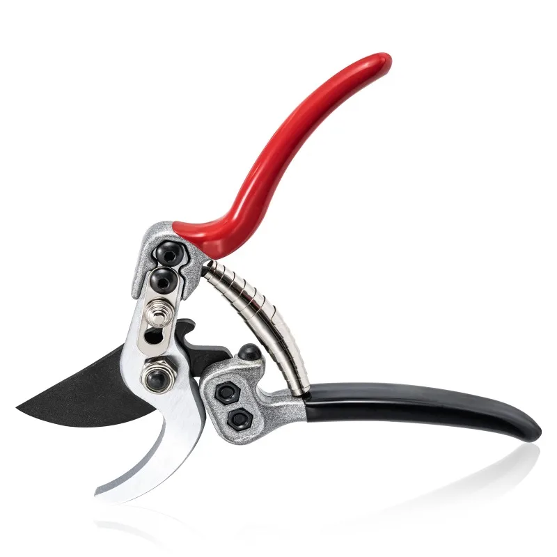 Gardening Pruning Shears Carbon Steel Blades Handheld Scissors Heavy Duty Garden Bypass Pruning Shears Tree Trimmers Secateurs