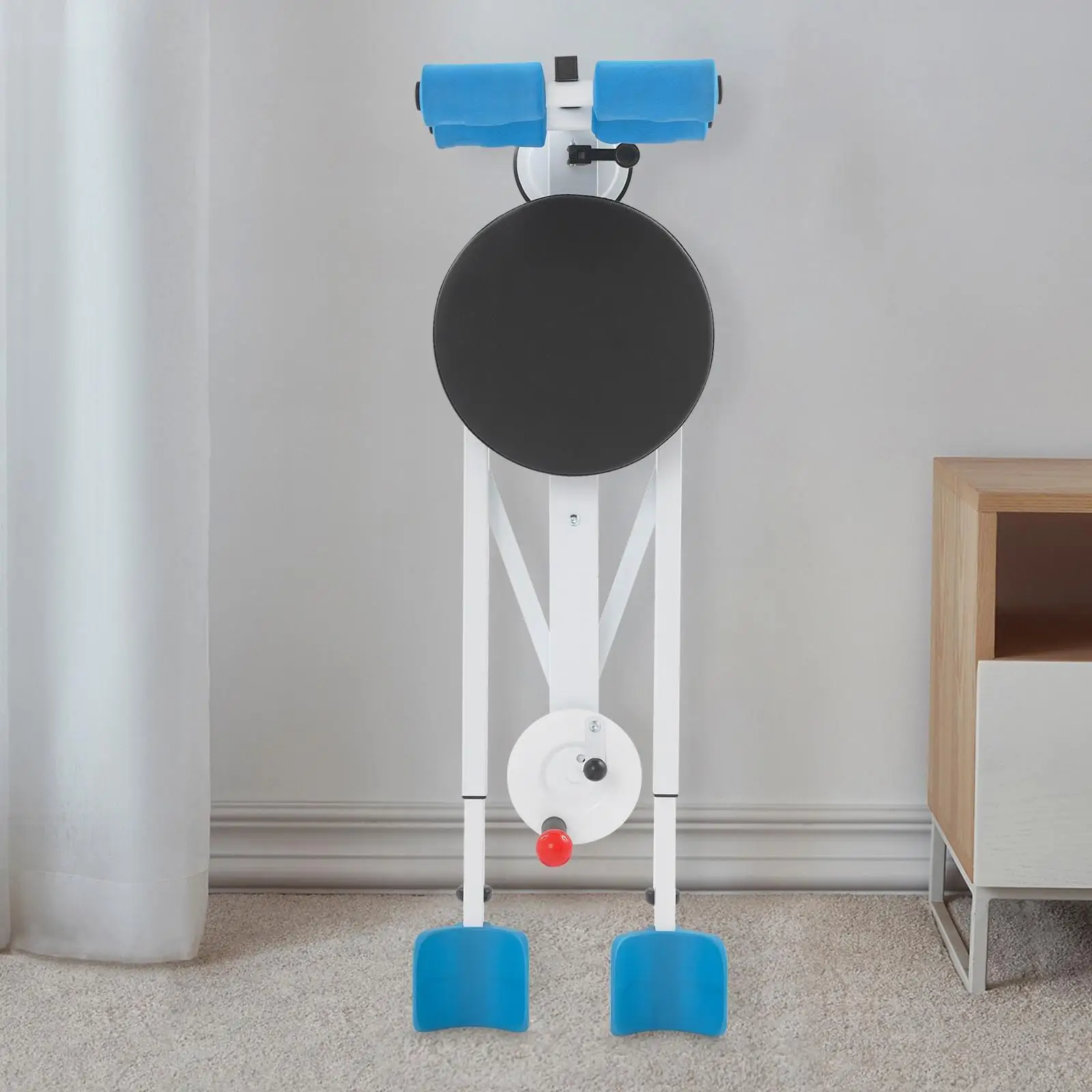 Alloy & Foam Multi-Function Stretch & Core Trainer, 168.5X70X43.5Cm, Blue for Home Fitness view 6