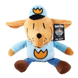 Dog Man Plush Toy Stuffed Animal Cat Petey Dogman Soft Doll Anime Manga Cartoon Gift for Kids Children Boys Birthday Christmas