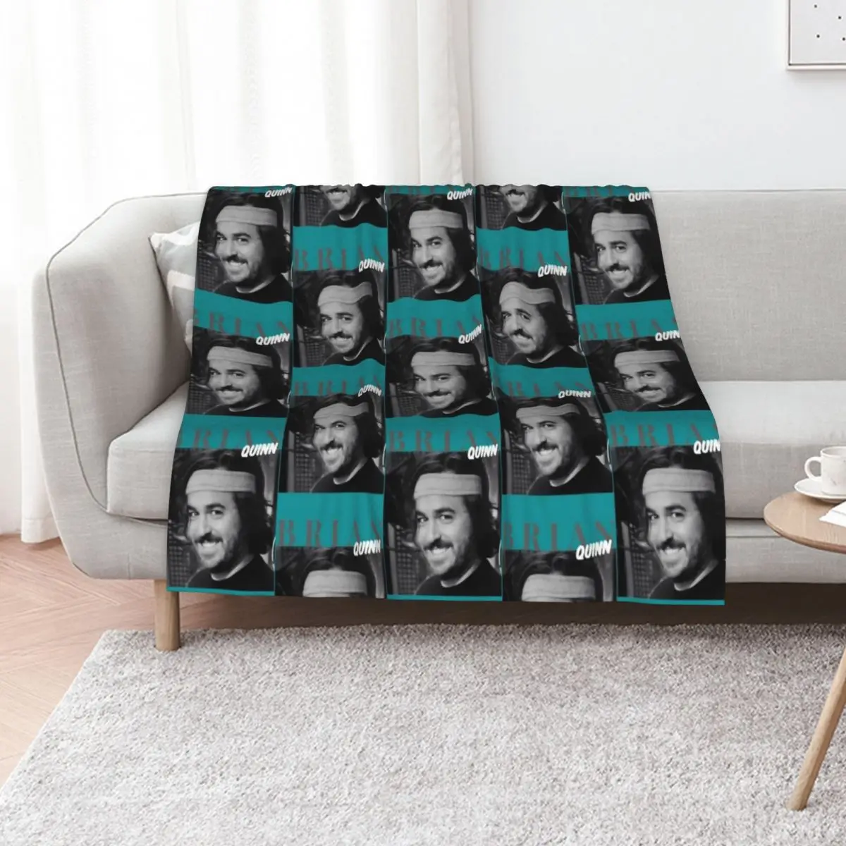 Brian Quinn Throw Blanket christmas gifts Luxury Designer heavy to sleep Personalized Gift Softest Sofa Blankets