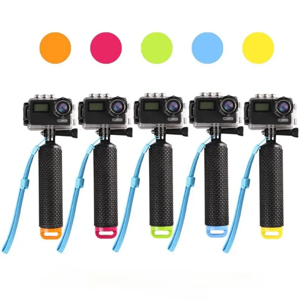 Floating Hand Grip for GoPro Underwater GoPro Hand Stick Monopod Pole for Go Pro Hero 12 11 10 9 8 7 6 SJCAM Camera Accessories