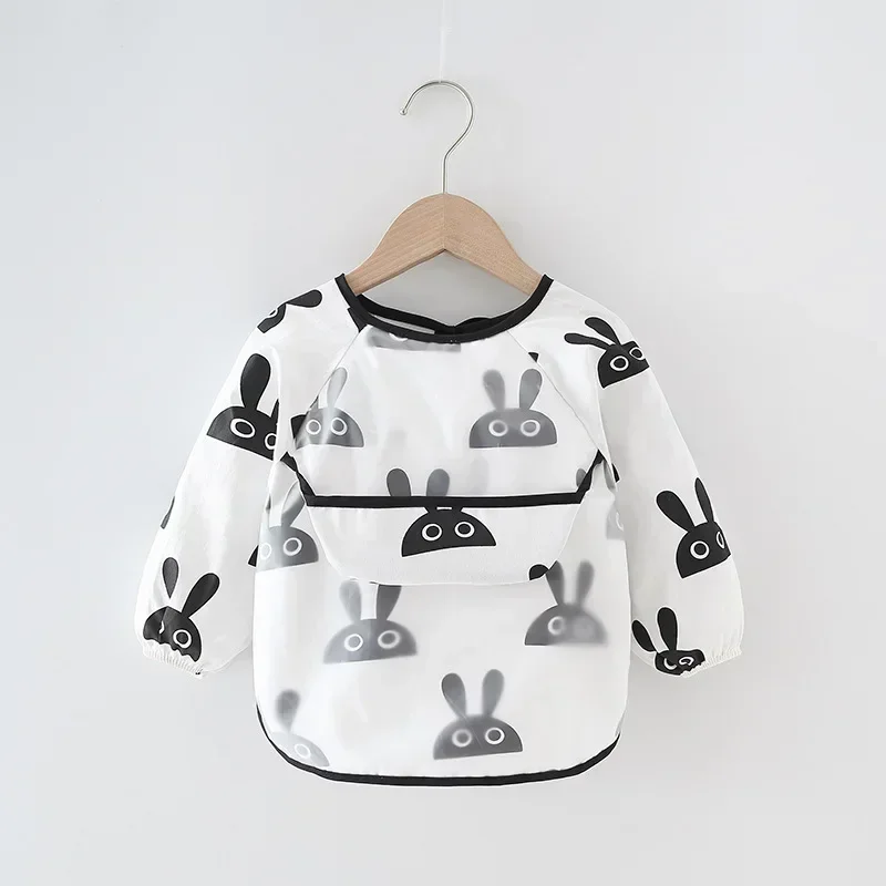 Baby Waterproof Long Sleeve Bibs, 1-3Y