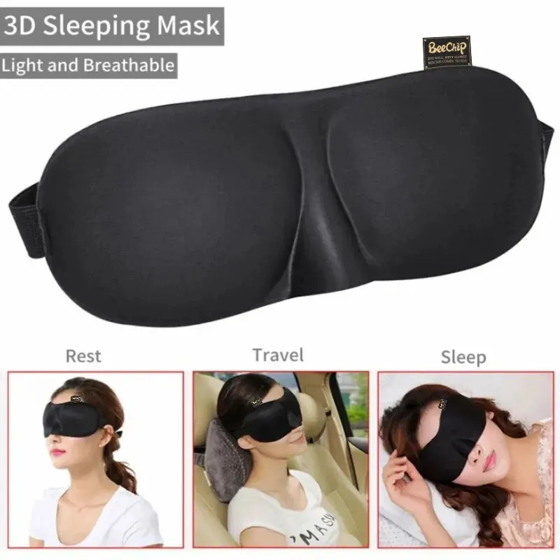 Blackout Eye Mask Sleep Children\'s Eye Mask Simulation Silk Ice Bag Breathable Adjustable Length