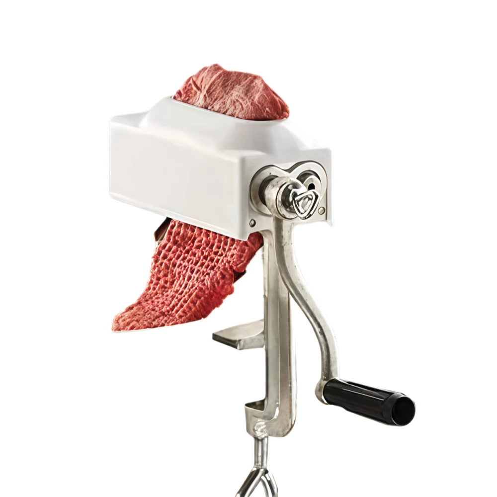 Hand Crank Meat Tenderizer Machine, Cast Iron Manual Steak Tenderizer Tool For Beef Pork Chicken Mutton Home Kitchen Gadget