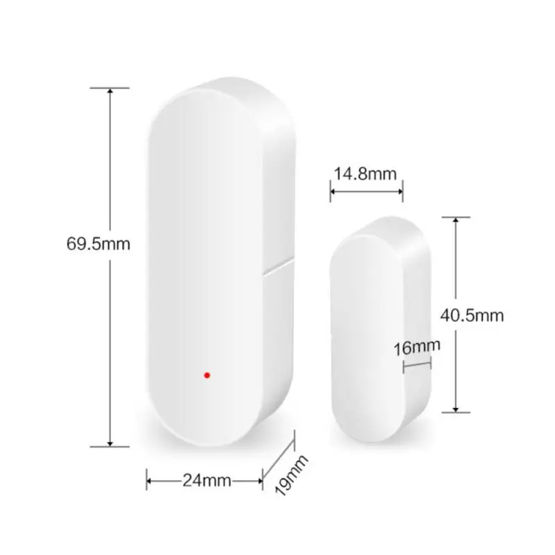 EWelink-Zigbee PIR Sensor Magnético, Casa Inteligente, Sensor De Porta E Janela, Suporte EasyLink, Tela De Controle Central, Gateway Necessário,