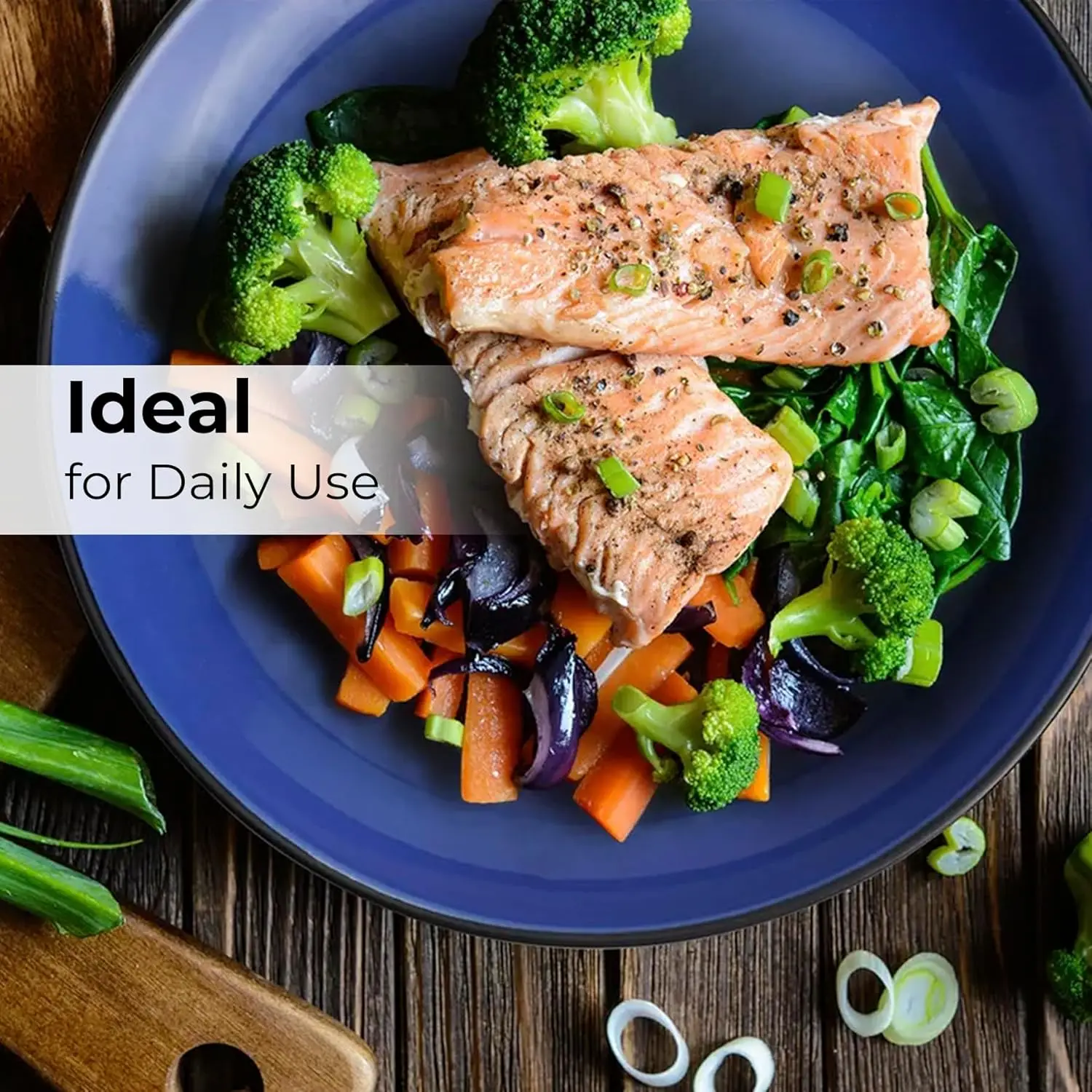 خدمة مكونة من 6 أطباق/مجموعة أواني طعام من الخزف الحجري - بما في ذلك الأطباق والأوعية والأكواب - آمنة للاستخدام في الميكروويف وغسالة الأطباق - Le PaPill