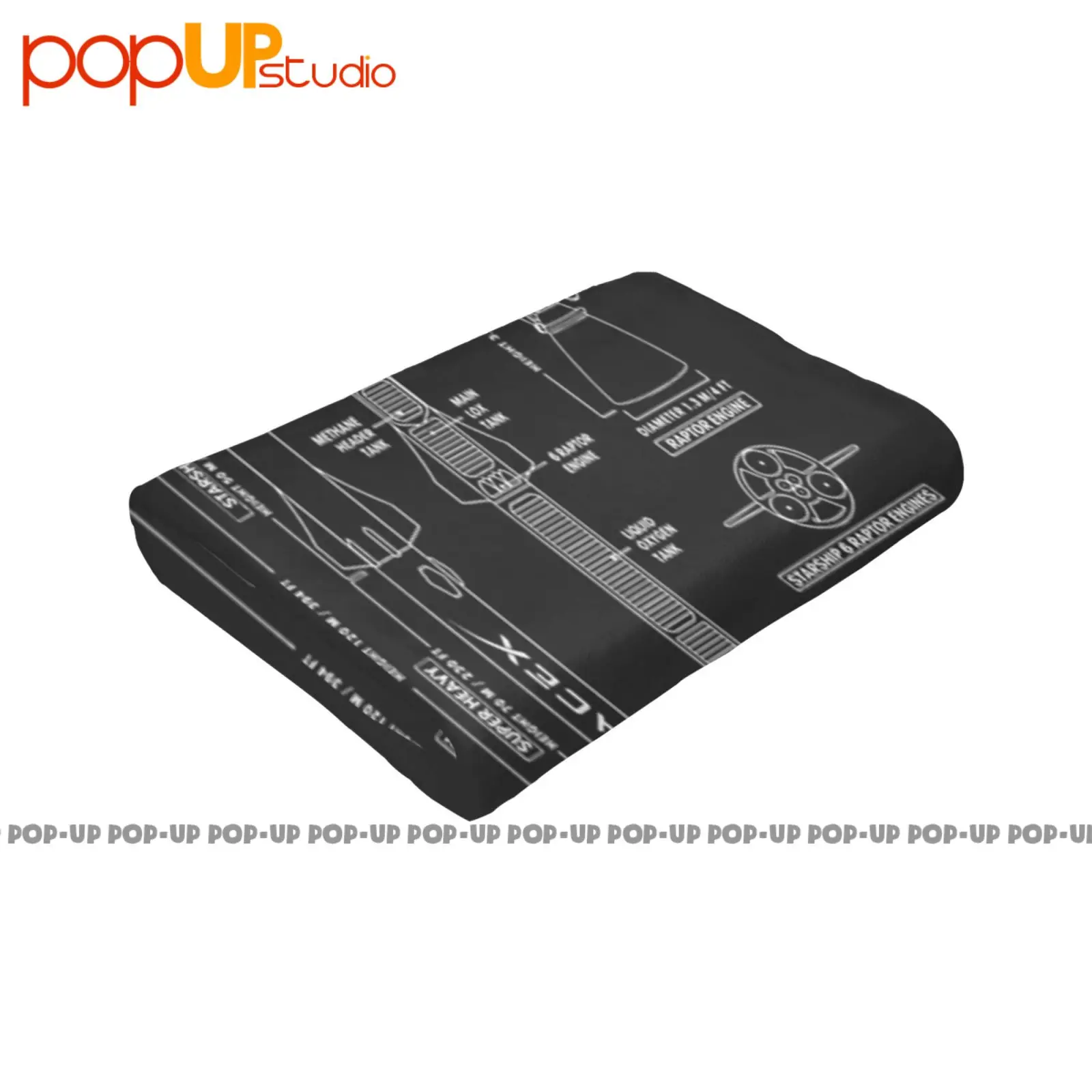 Spacex Starship Blueprint بطانية فائقة النعومة لحاف غطاء أريكة شتوي أغطية السرير