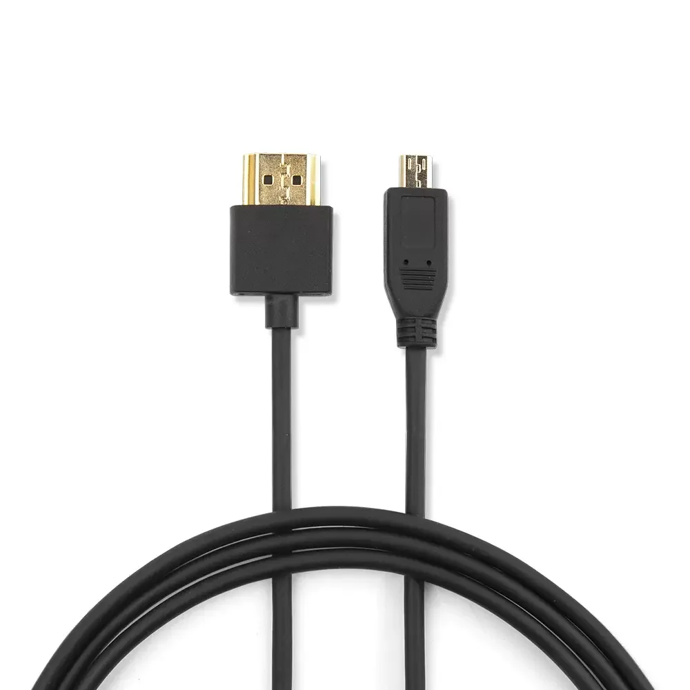 Camera monitor HDMI Micro 50cm 4K flexible cable DSLR stabilizer high-definition connection cable