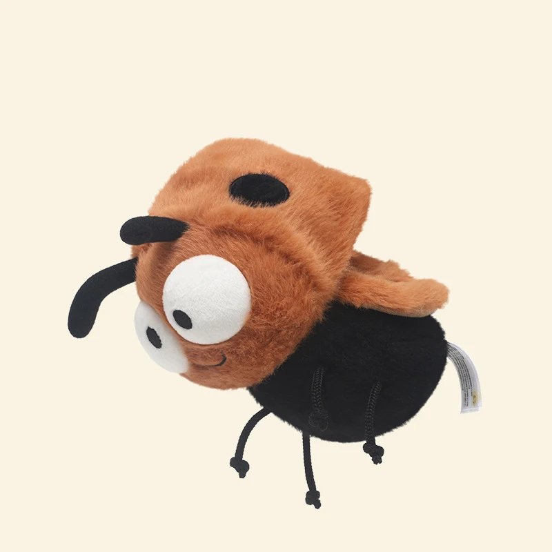 Nuevo creativo mosquito cucaracha libélula insecto Serie juguete de peluche de dibujos animados Animal relleno muñeca suave peluche juguete único regalo divertido