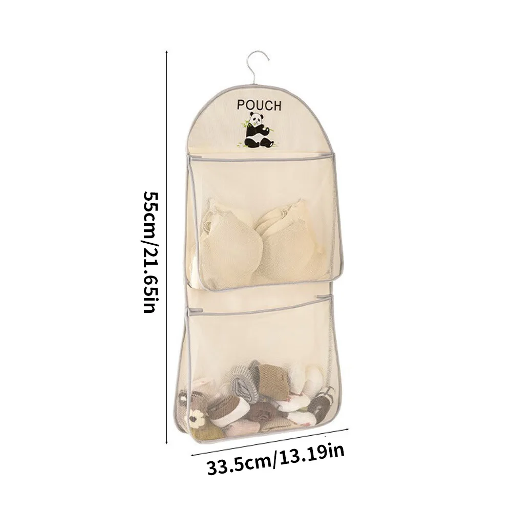 Multi Functional Storage Hanging Bag, Multi-Layer Storage Hanging Bag for Convenient Storage of Underwear and Socks, Essential F