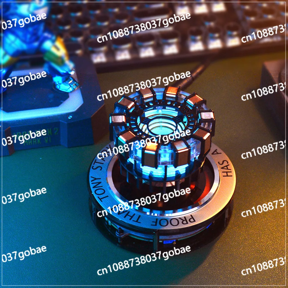 Iron Man Maglev Reactor Creative Gift Black Technology New Unique MK1 Desktop Decoration Pendant Model