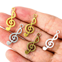 YuenZ 25pcs musical note Charms Tibetan Silver Bronze Pendants Antique Charm Jewelry Making DIY Handmade Craft 25*10mm P201