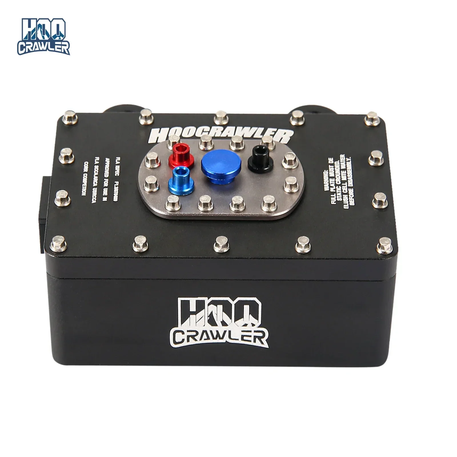 HooCrawler 1:10 RC Scale Fuel Cell Box Receiver Box CNC Aluminum for RC4WD Trail Finder II Gelande II SCX10 PRO VS4-10 TRX4 TRX6